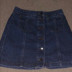 Jean skirt